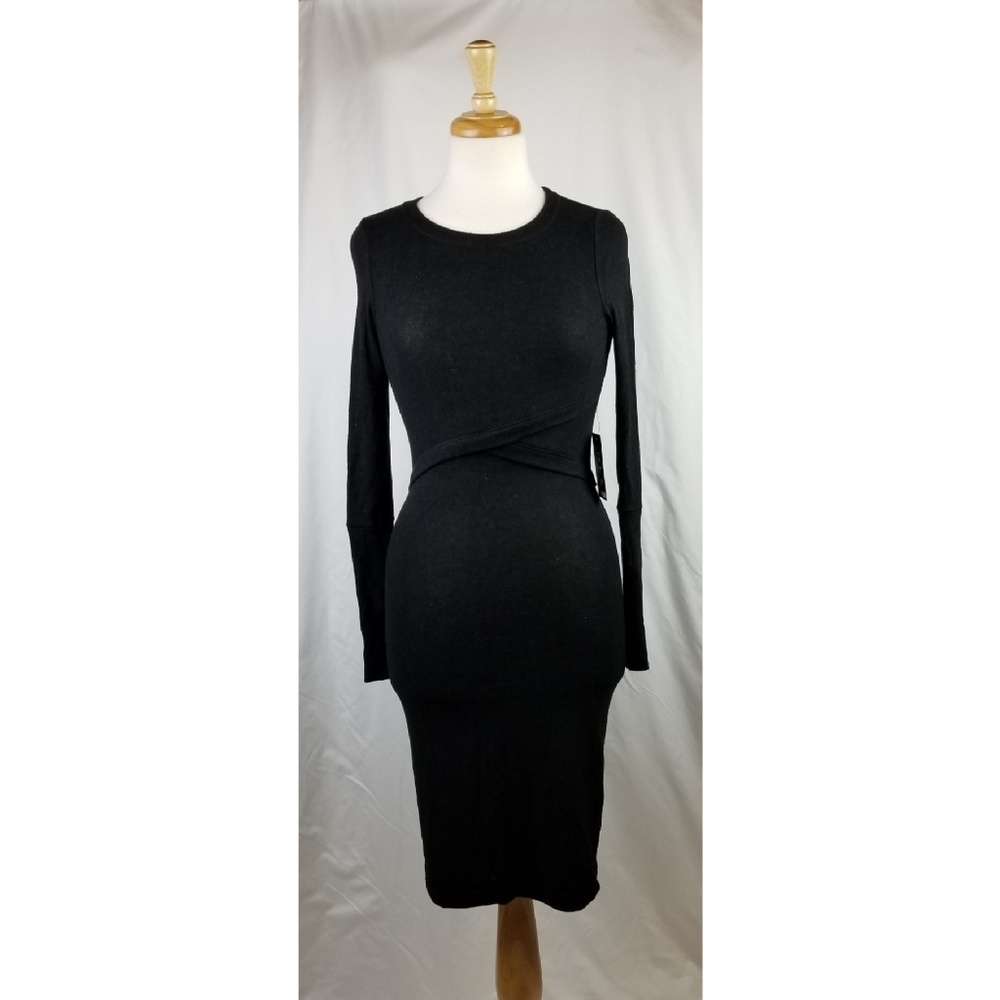 NWT Express Sweater Dress - Black XXS